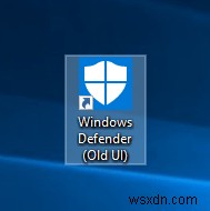 Cách tải Windows Defender cũ trong Windows 10 trở lại