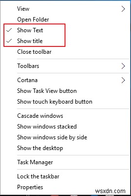 Cách tải thanh khởi động nhanh XP trong Windows 10