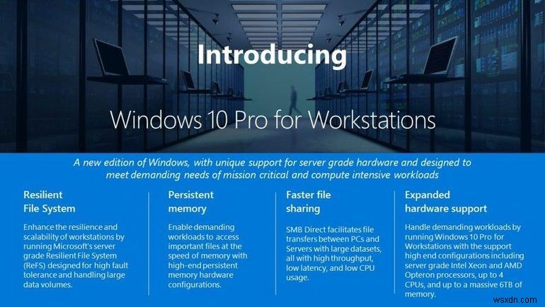 Windows 10 Pro for Workstations là gì và cách nâng cấp