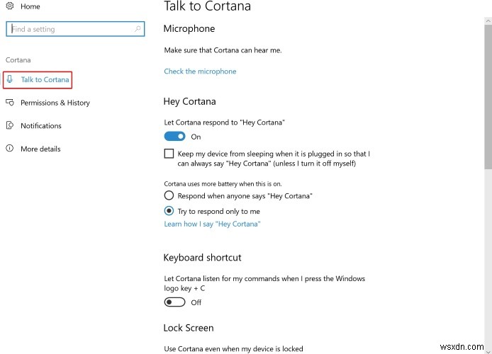 Cách sử dụng tùy chọn  Nói chuyện với Cortana  mới trong Windows 10