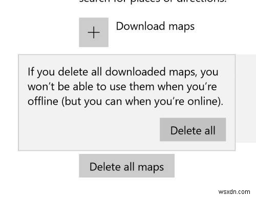 Cách sử dụng Bing Maps ngoại tuyến trong Windows 10