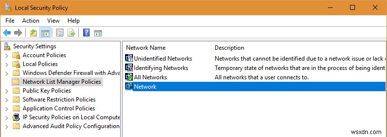 Cách thay đổi tên cấu hình mạng trong Windows