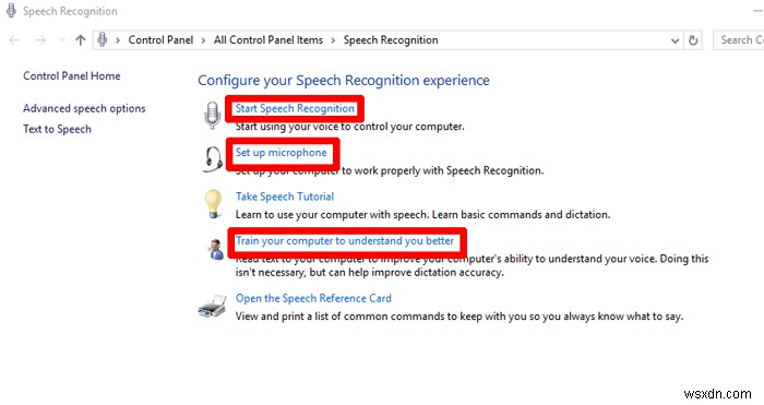 Cách thiết lập nhận dạng giọng nói trong Windows 10