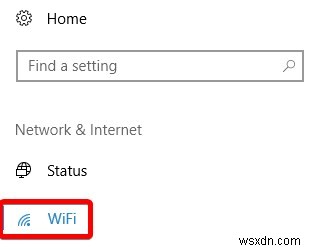 Cách tắt tạm thời WiFi trong Windows 10