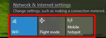 Cách tắt tạm thời WiFi trong Windows 10