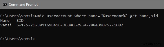 Cách tìm mã nhận dạng bảo mật của bất kỳ tài khoản người dùng nào trong Windows