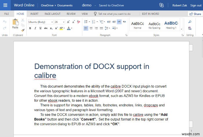 Cách mở tệp docx mà không cần Microsoft Office