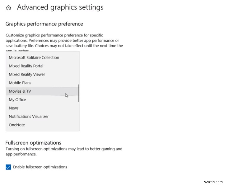 Cách chọn GPU ưa thích của bạn cho ứng dụng trong Windows 10