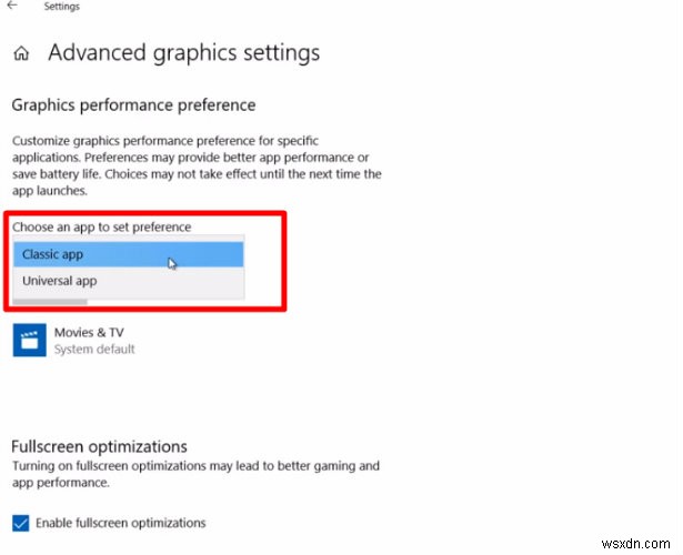 Cách chọn GPU ưa thích của bạn cho ứng dụng trong Windows 10