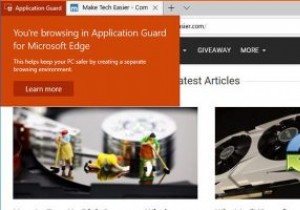 Cách bật Microsoft Edge Application Guard trên Windows 10