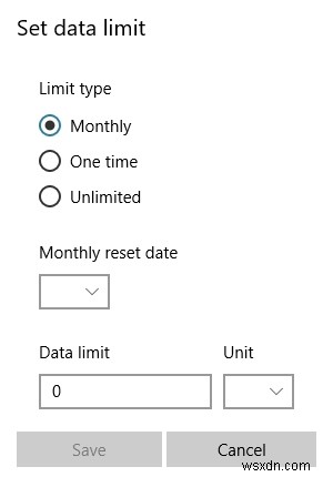 Cách theo dõi và giới hạn mức sử dụng dữ liệu tốt hơn trong Bản cập nhật Windows 10 tháng 4