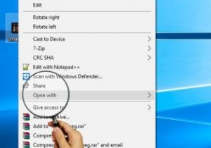 Cách sửa lỗi  Open With  không hoạt động trong Windows 10