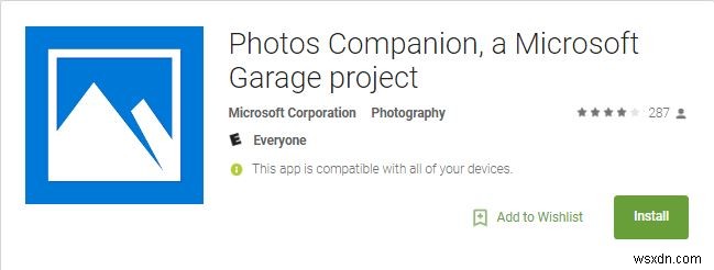 Gửi ảnh đến máy Windows của bạn một cách nhanh chóng và dễ dàng với Photos Companion