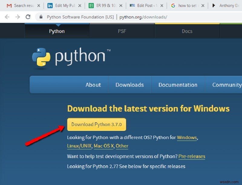 Cách thiết lập Python trên Windows 10