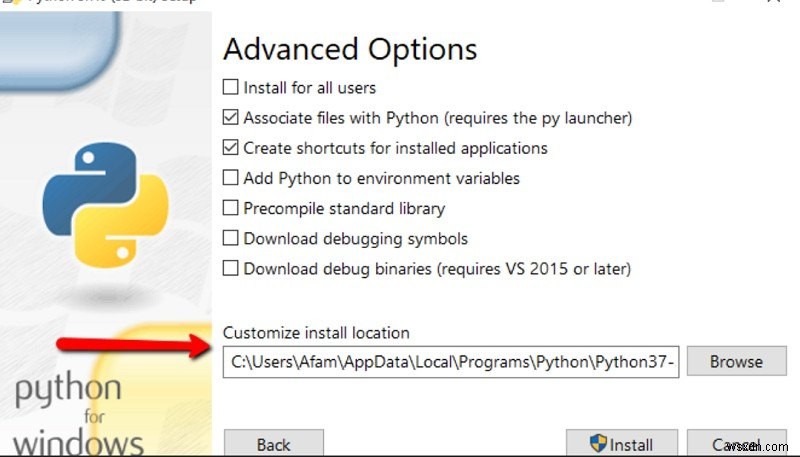 Cách thiết lập Python trên Windows 10