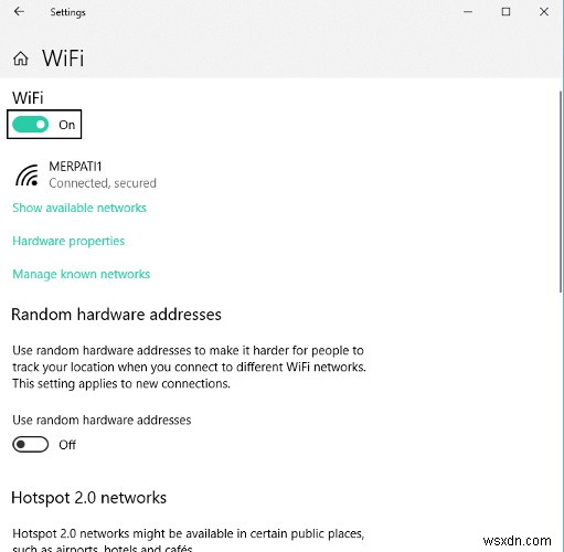 Cách khắc phục sự cố Wi-Fi không hoạt động trong Windows 10