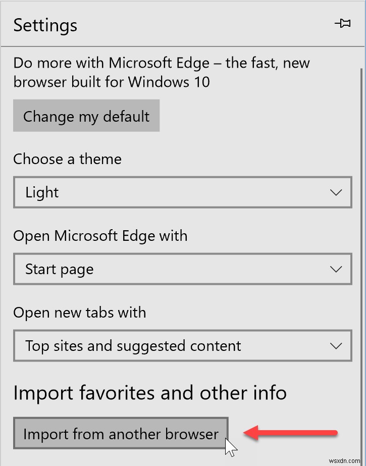 Cách khôi phục các mục ưa thích trên Edge sau khi đặt lại Windows 10