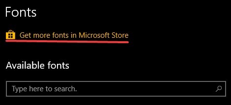 Cách tải xuống Phông chữ từ Microsoft Store trong Windows 10