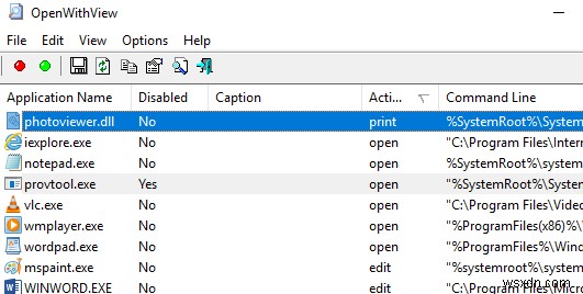 Cách xóa ứng dụng khỏi danh sách  Mở bằng  trong Windows