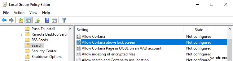 Cách tắt Cortana trên màn hình khóa trong Windows 10