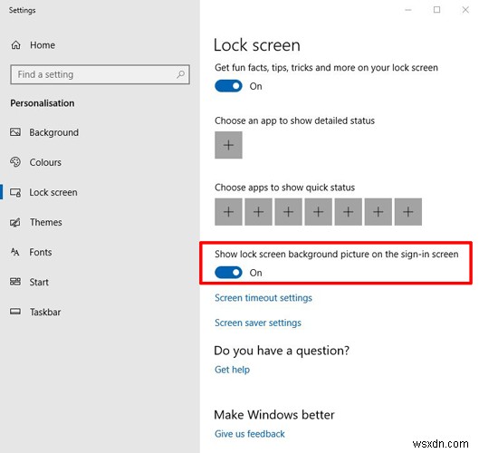 Cách thay đổi hình ảnh màn hình đăng nhập Windows 10
