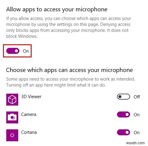 Cách tắt micrô trong Windows 10