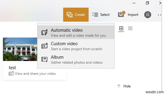 Cách chỉnh sửa video của bạn bằng ứng dụng Microsoft Photos