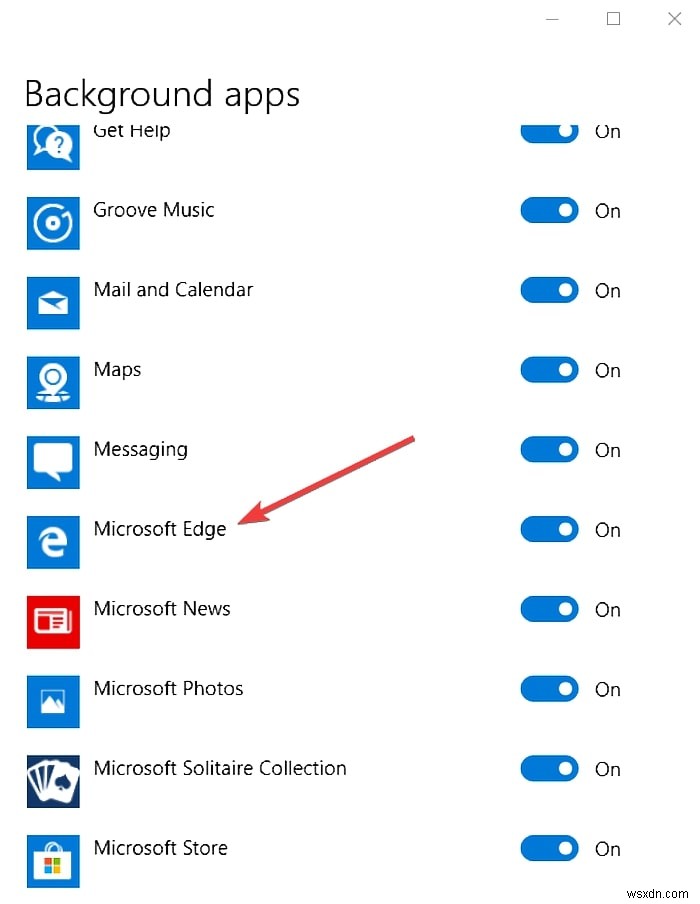 Cách chặn Microsoft Edge chạy trong nền