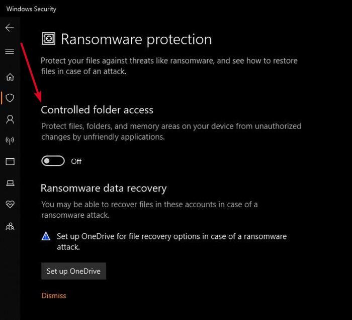 Cách bật tính năng Bảo vệ Ransomware trong Bộ bảo vệ Windows