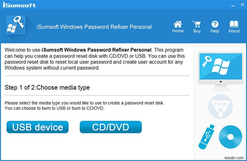 Mất mật khẩu Windows không thành vấn đề với iSumsoft Windows Password Refixer