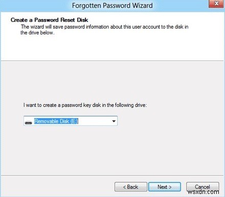 Cách tạo đĩa đặt lại mật khẩu trong Windows 10 bằng ổ USB