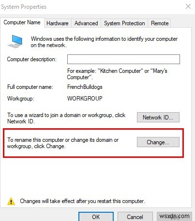 Cách thay đổi tên máy tính của bạn trong Windows 10