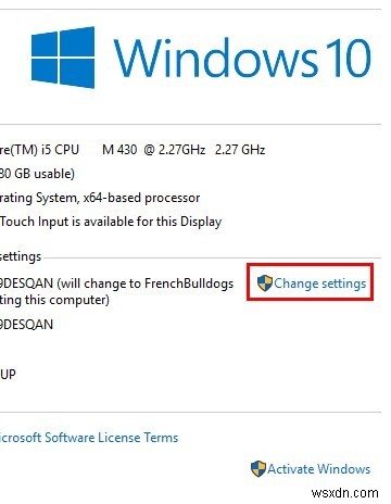 Cách thay đổi tên máy tính của bạn trong Windows 10