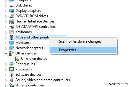 Cách khắc phục nút chuột trái không hoạt động trên Windows 10