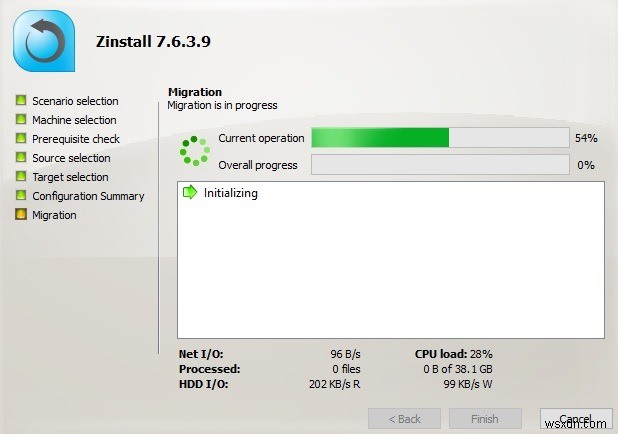 Zinstall Migration Kit Pro:Giải pháp chuyển máy tính tự động, nâng cao