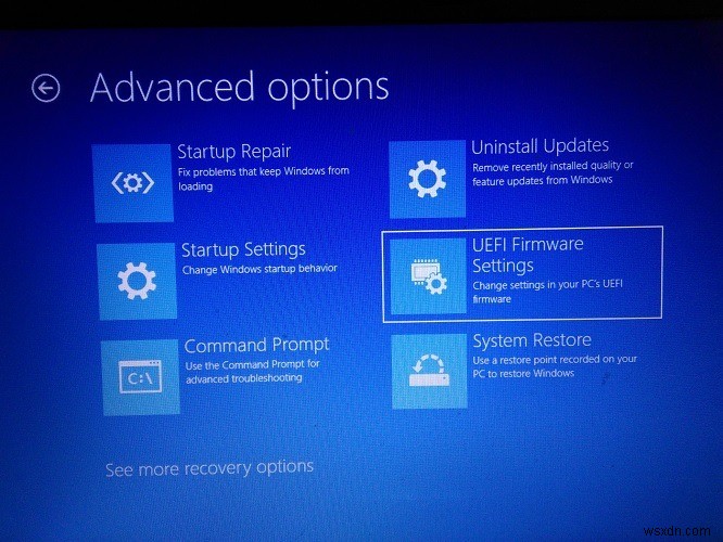 Cách tắt và bật khởi động an toàn UEFI trong Windows 10