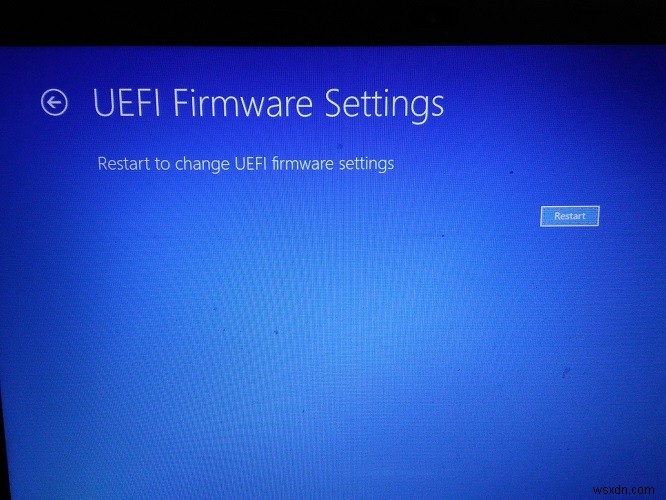 Cách tắt và bật khởi động an toàn UEFI trong Windows 10