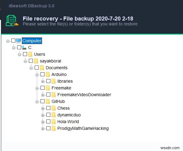 Tạo bản sao lưu như một chuyên gia với IBeesoft DBackup