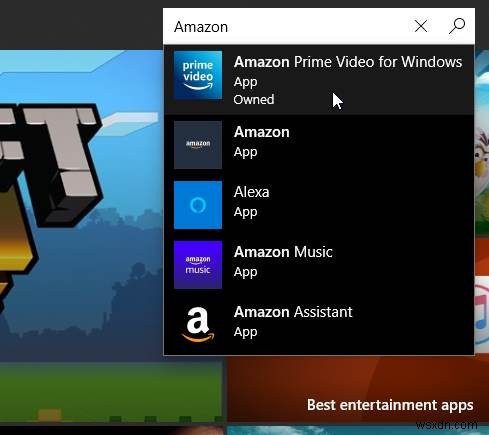 Cách sử dụng ứng dụng Amazon Prime Video Windows 10 mới
