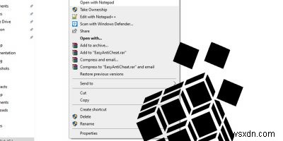 Cách thêm  Mở bằng Notepad  vào Trình đơn ngữ cảnh trong Windows 10