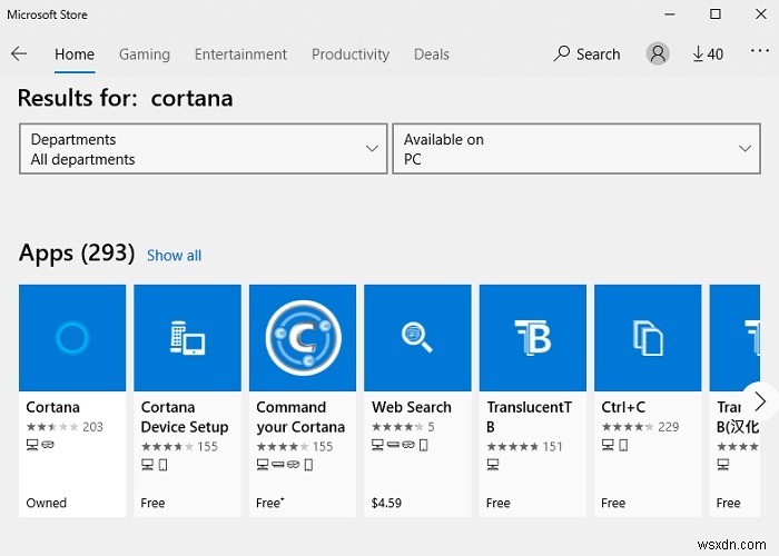 Cách gỡ cài đặt Cortana Sau tháng 5 năm 2020 Cập nhật