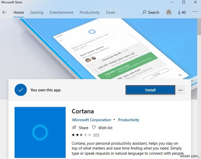 Cách gỡ cài đặt Cortana Sau tháng 5 năm 2020 Cập nhật