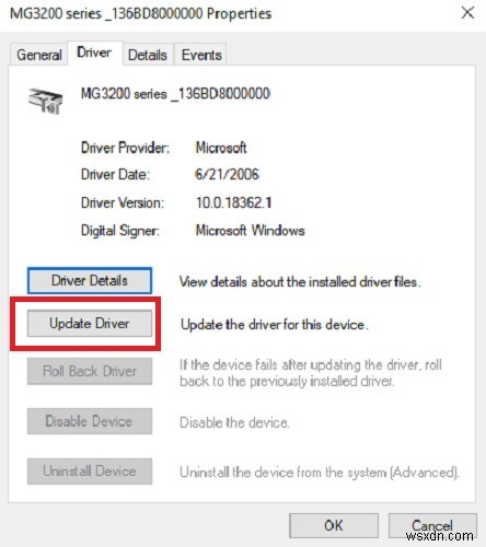 Cách đặt máy in mặc định của Windows 10