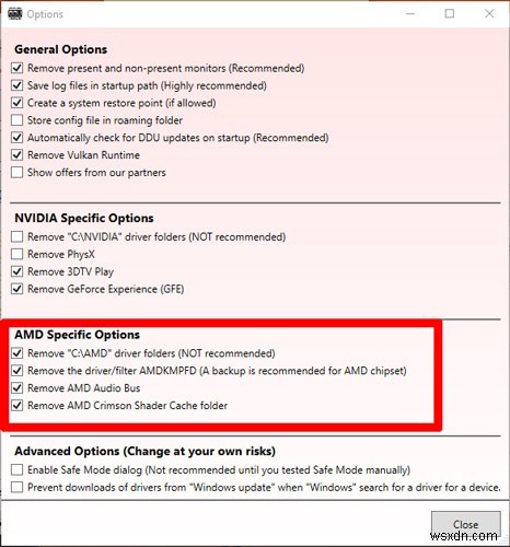 Cách cập nhật trình điều khiển đồ họa AMD trong Windows 10