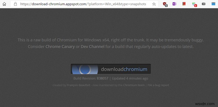 Cách cài đặt Chromium trong Windows 10