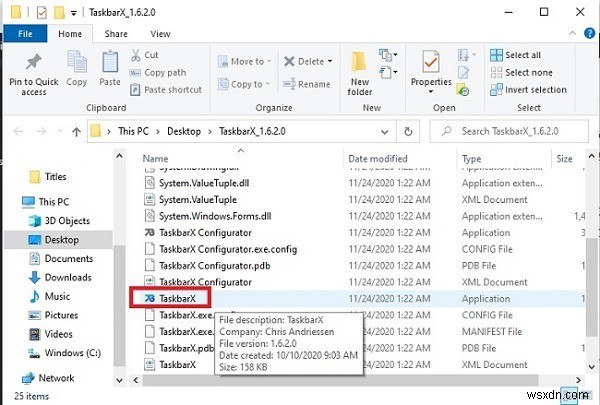Tùy chỉnh Thanh tác vụ Windows 10 với TaskbarX