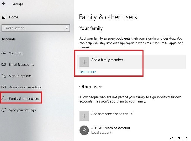 Cách thiết lập các tính năng an toàn cho gia đình của Microsoft trong Windows 10