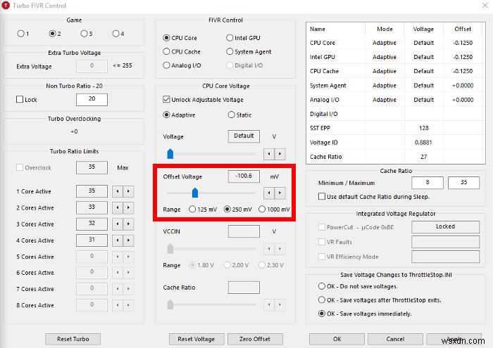 Cách làm thiếu CPU của bạn bằng Throttlestop trong Windows