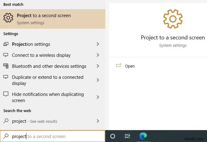 Cách kết nối màn hình máy tính xách tay làm màn hình ngoài trong Windows 10