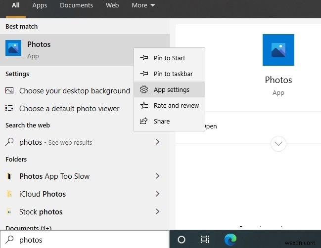 Cách khắc phục khi ứng dụng Windows Photos chậm mở